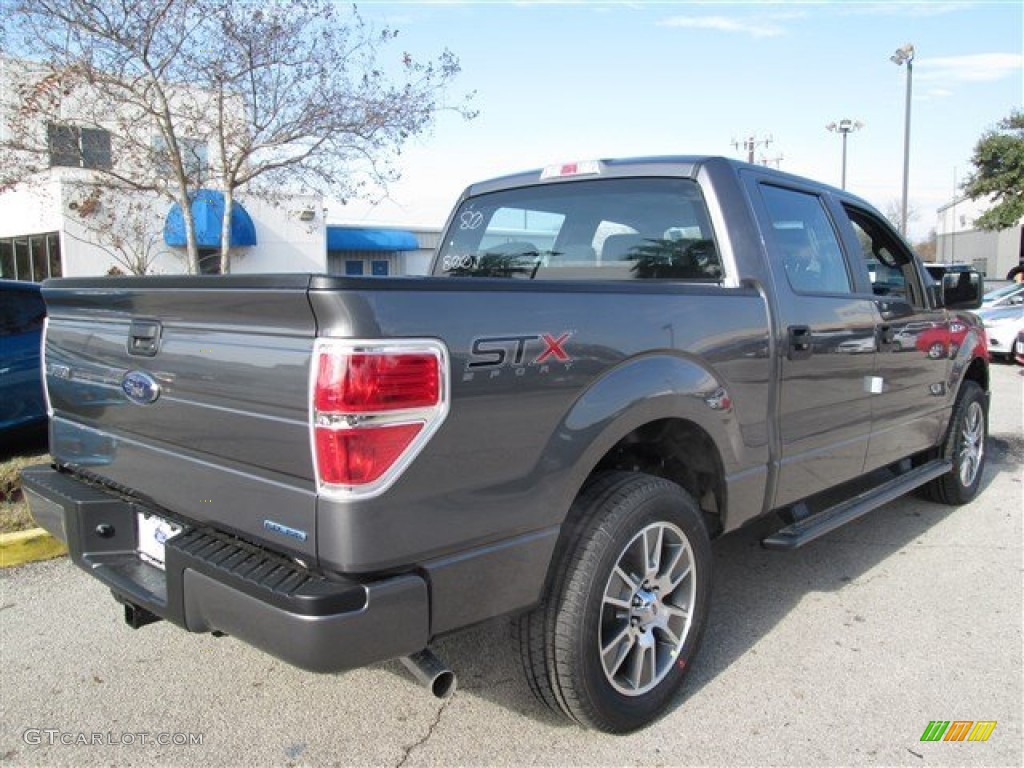 2014 F150 STX SuperCrew - Sterling Grey / Black photo #4