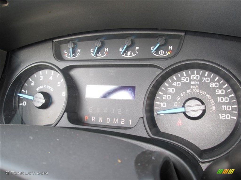 2014 Ford F150 STX SuperCrew Gauges Photo #89303023