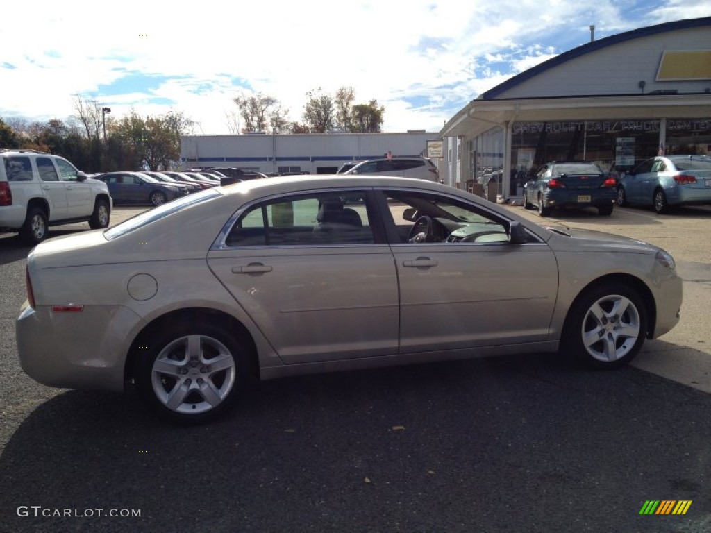 2012 Malibu LS - Gold Mist Metallic / Cocoa/Cashmere photo #8