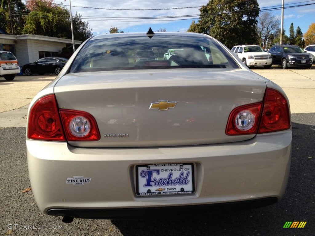 2012 Malibu LS - Gold Mist Metallic / Cocoa/Cashmere photo #15