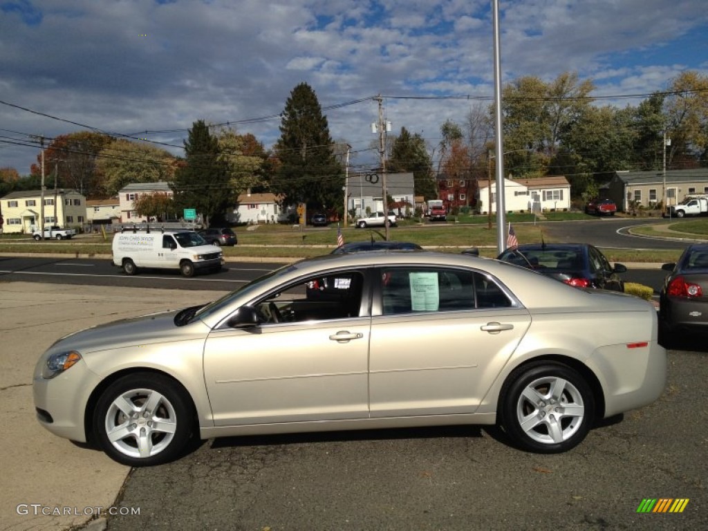 2012 Malibu LS - Gold Mist Metallic / Cocoa/Cashmere photo #18