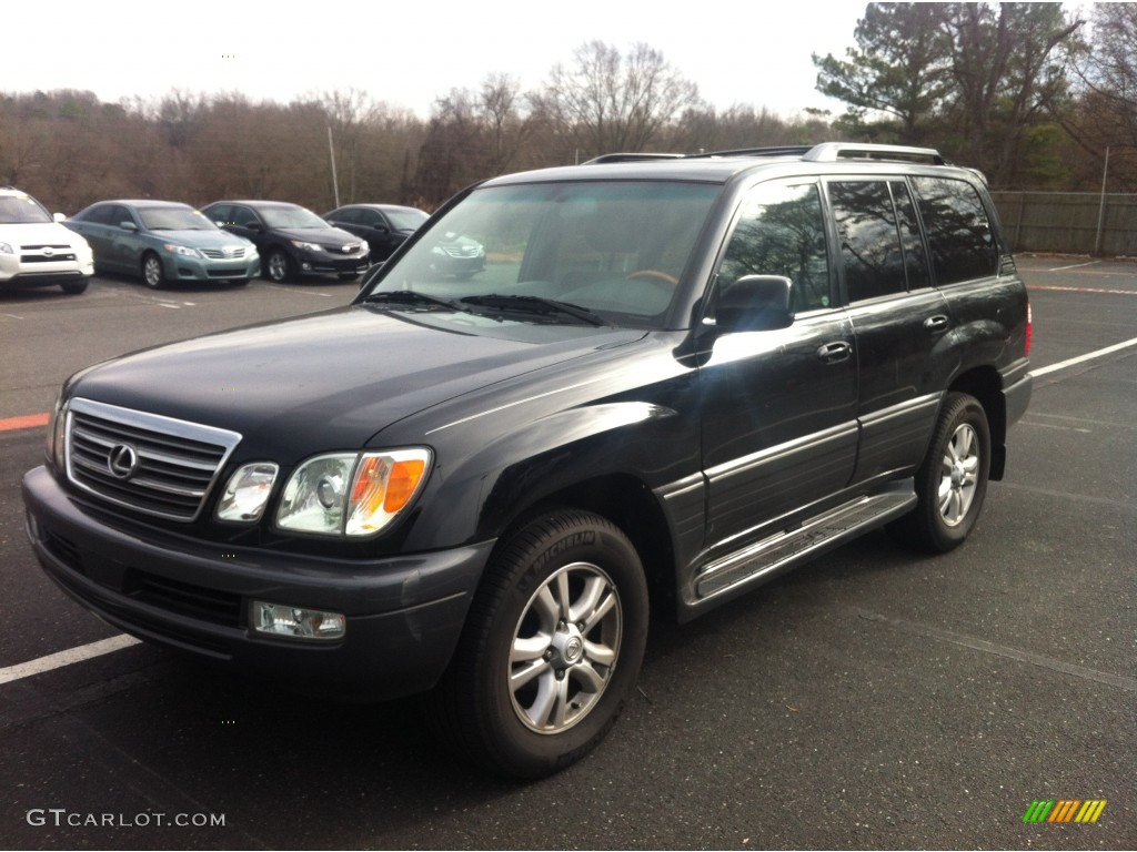 Black Onyx 2004 Lexus LX 470 Exterior Photo #89303600