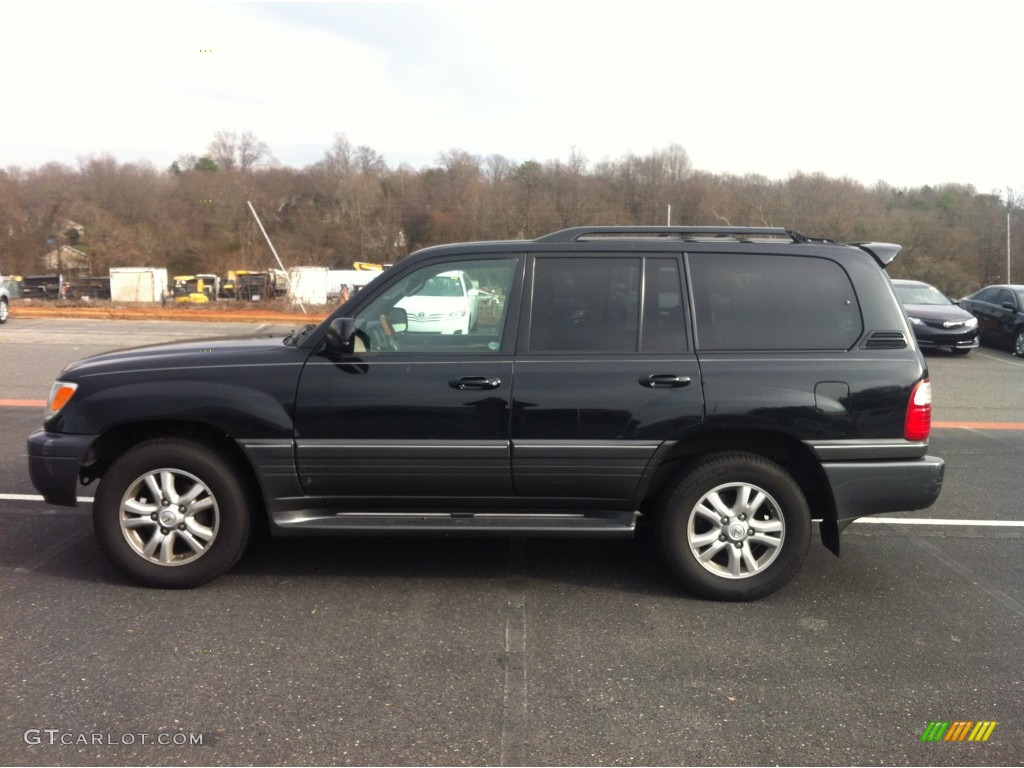 Black Onyx 2004 Lexus LX 470 Exterior Photo #89303705