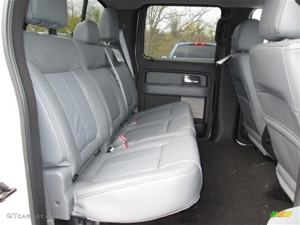 2014 Ford F150 XLT SuperCrew Rear Seat Photo #89303859