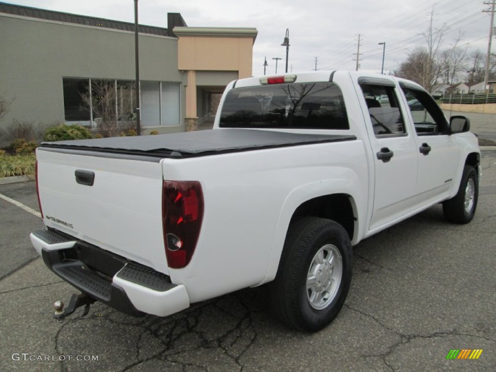 Summit White 2005 Chevrolet Colorado LS Crew Cab 4x4 Exterior Photo #89303954
