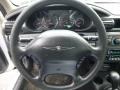 Dark Slate Gray 2004 Chrysler Sebring LX Sedan Steering Wheel