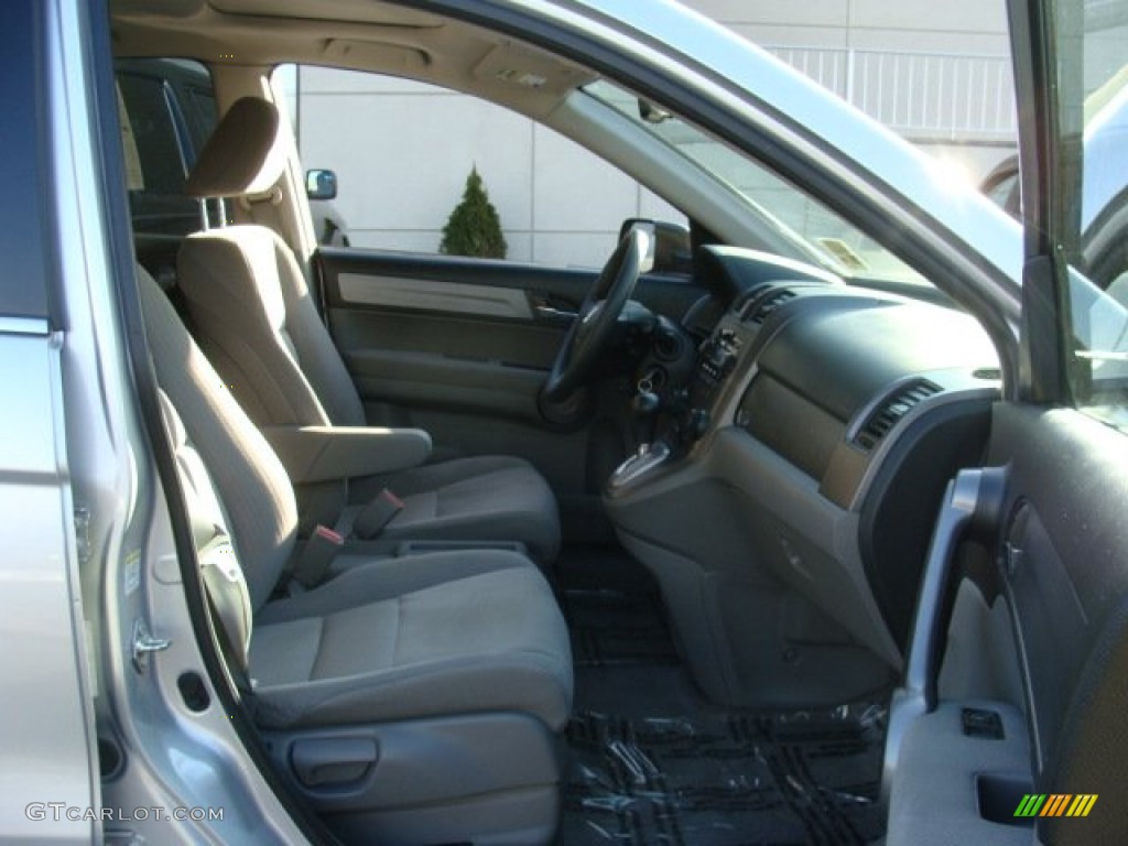2009 CR-V EX 4WD - Alabaster Silver Metallic / Gray photo #9