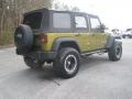 2007 Rescue Green Metallic Jeep Wrangler Unlimited X 4x4  photo #3