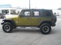 2007 Rescue Green Metallic Jeep Wrangler Unlimited X 4x4  photo #6