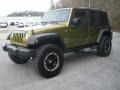 2007 Rescue Green Metallic Jeep Wrangler Unlimited X 4x4  photo #7