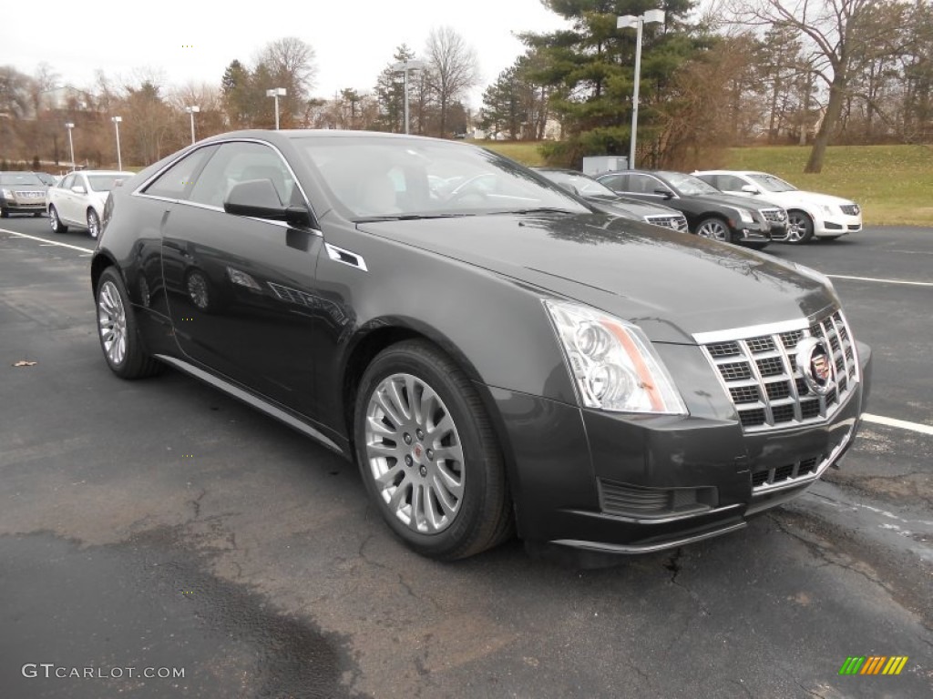 Phantom Gray Metallic 2014 Cadillac CTS Coupe Exterior Photo #89306900