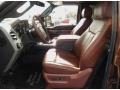 Front Seat of 2012 F350 Super Duty King Ranch Crew Cab 4x4