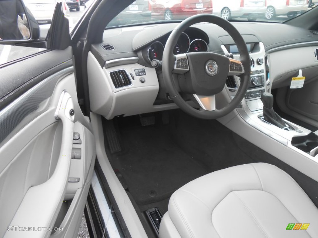 Light Titanium/Ebony Interior 2014 Cadillac CTS Coupe Photo #89306984