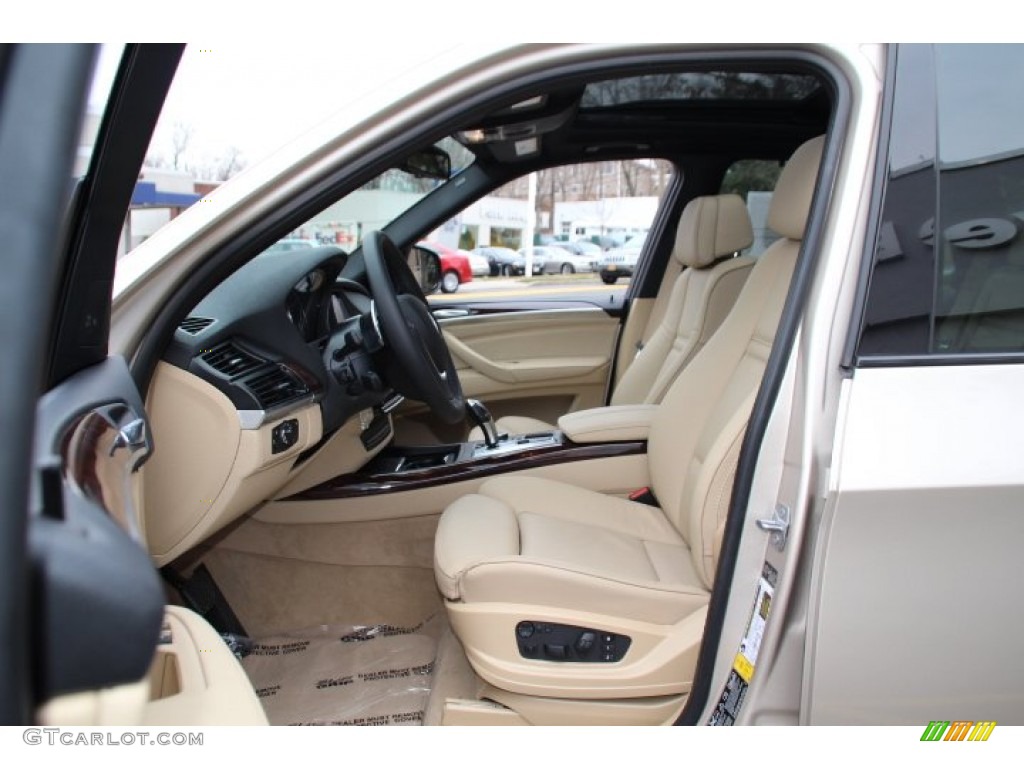 2013 X5 xDrive 50i - Orion Silver Metallic / Sand Beige photo #10
