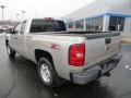 2009 Silver Birch Metallic Chevrolet Silverado 1500 LT Extended Cab 4x4  photo #3