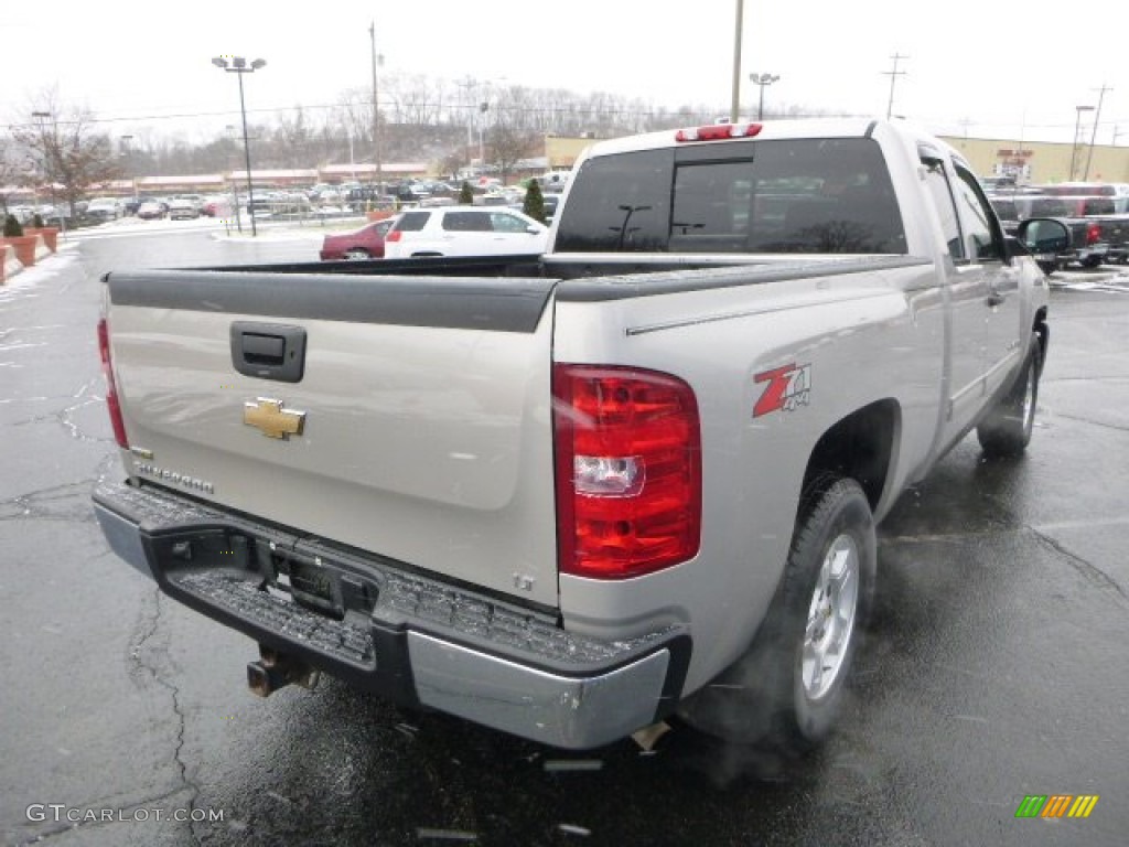 2009 Silverado 1500 LT Extended Cab 4x4 - Silver Birch Metallic / Ebony photo #5