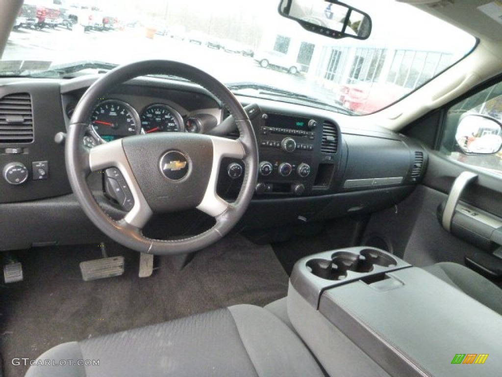 2009 Silverado 1500 LT Extended Cab 4x4 - Silver Birch Metallic / Ebony photo #14