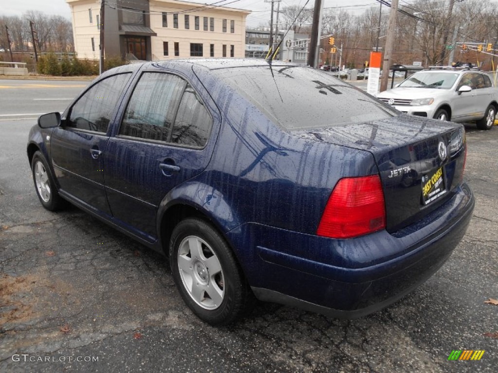 2002 Jetta GLS Sedan - Indigo Blue / Black photo #6