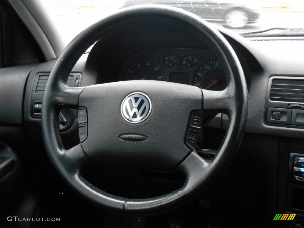 2002 Jetta GLS Sedan - Indigo Blue / Black photo #12