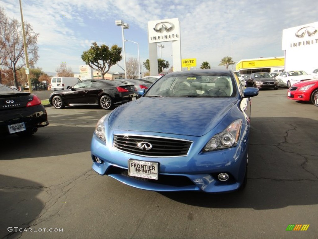 2013 G 37 Journey Coupe - Lapis Blue / Stone photo #3