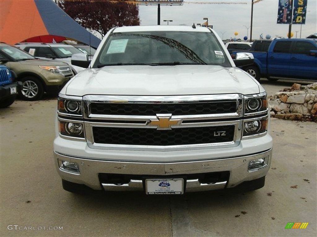 2014 Silverado 1500 LTZ Crew Cab 4x4 - Summit White / Cocoa/Dune photo #1