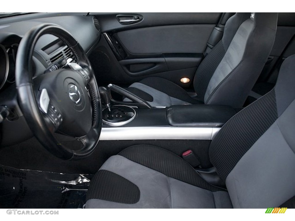 Black Interior 2004 Mazda RX-8 Sport Photo #89311442