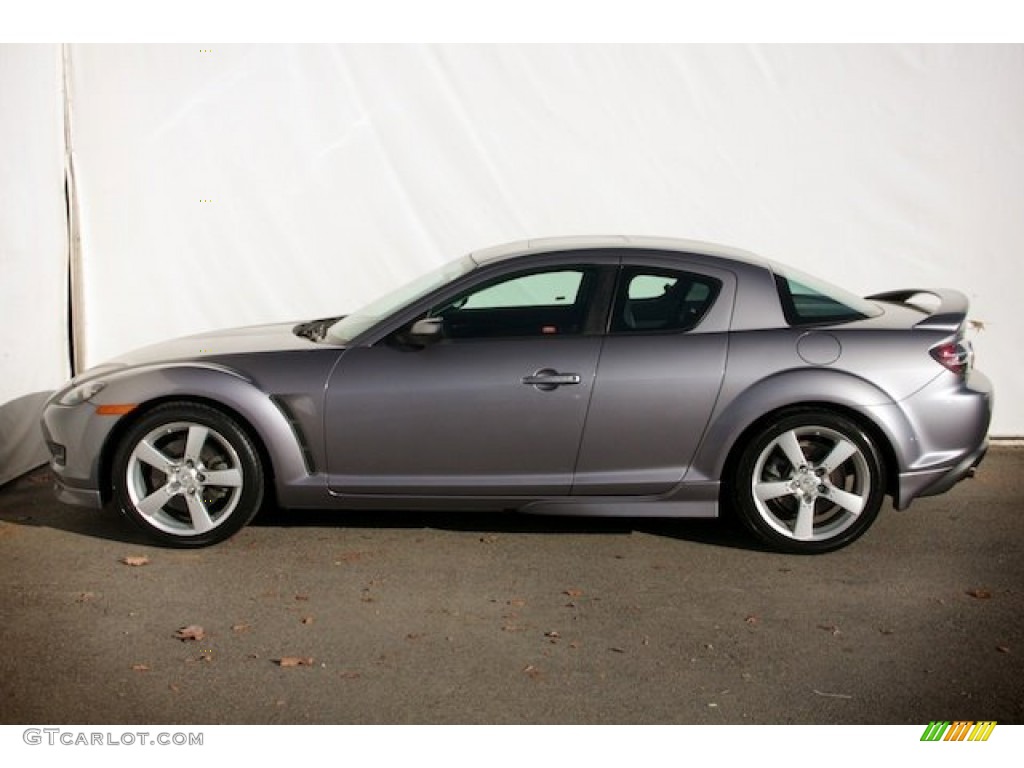 Titanium Gray Metallic 2004 Mazda RX-8 Sport Exterior Photo #89311574