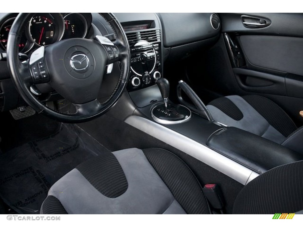 Black Interior 2004 Mazda RX-8 Sport Photo #89311644