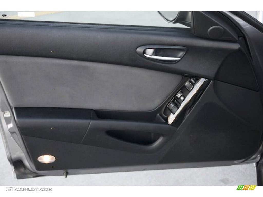 2004 Mazda RX-8 Sport Black Door Panel Photo #89311958