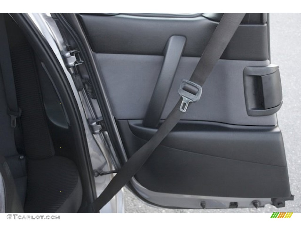 2004 Mazda RX-8 Sport Black Door Panel Photo #89311979