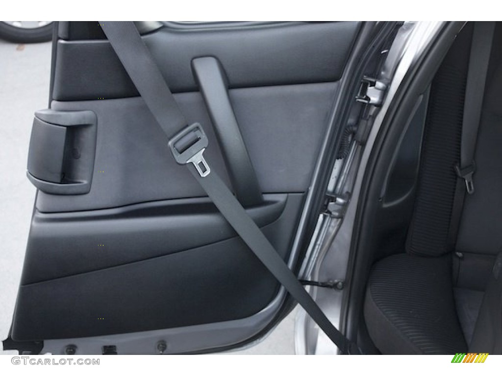 2004 Mazda RX-8 Sport Black Door Panel Photo #89312003