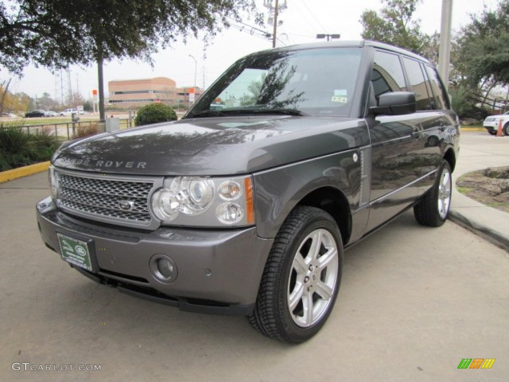 2006 Range Rover Supercharged - Bonatti Grey / Charcoal/Jet photo #5