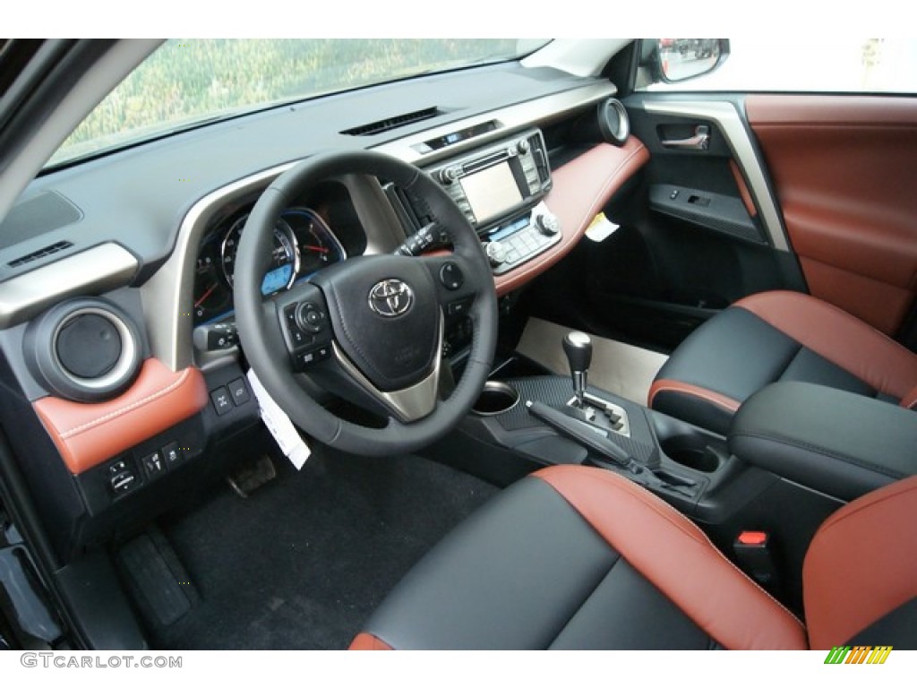 Terracotta Interior 2014 Toyota RAV4 Limited AWD Photo #89313275