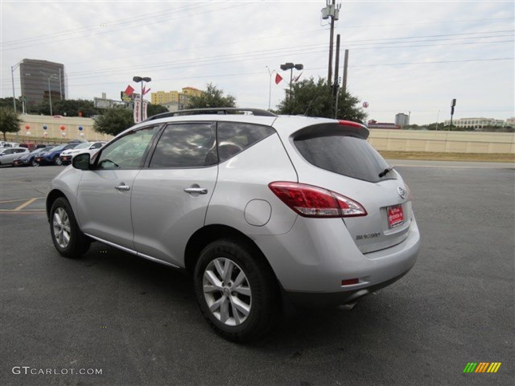 2012 Murano SL AWD - Brilliant Silver / Beige photo #5