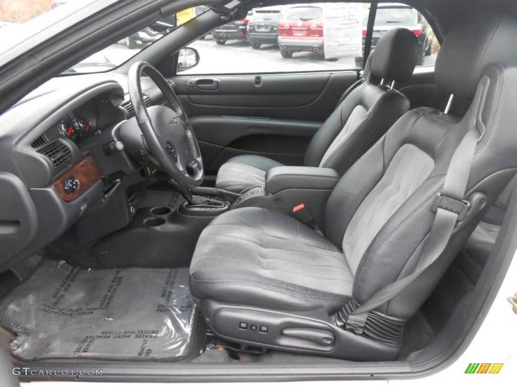2004 Chrysler Sebring LXi Convertible Front Seat Photo #89313794