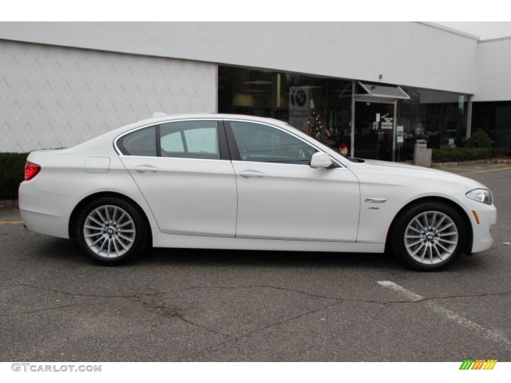 Alpine White 2011 BMW 5 Series 535i xDrive Sedan Exterior Photo #89314235