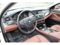 Cinnamon Brown Prime Interior Photo for 2011 BMW 5 Series #89314421