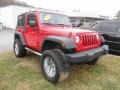 Flame Red - Wrangler X 4x4 Photo No. 2
