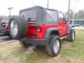 Flame Red - Wrangler X 4x4 Photo No. 4