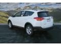 2014 Super White Toyota RAV4 XLE AWD  photo #3