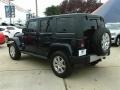 2013 True Blue Pearl Jeep Wrangler Unlimited Sahara 4x4  photo #3