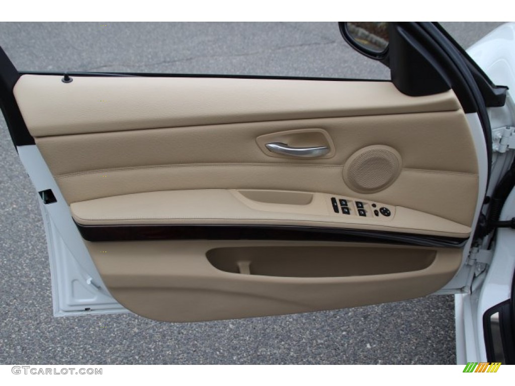 2010 3 Series 328i xDrive Sedan - Alpine White / Beige photo #9