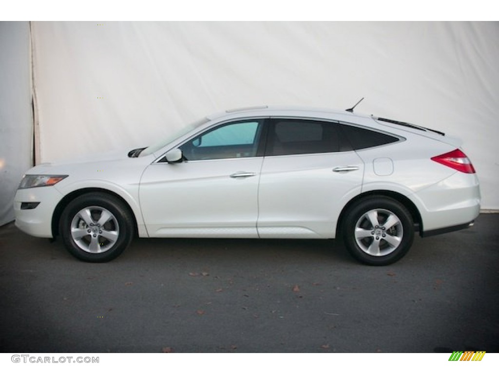 White Diamond Pearl 2010 Honda Accord Crosstour EX Exterior Photo #89316209