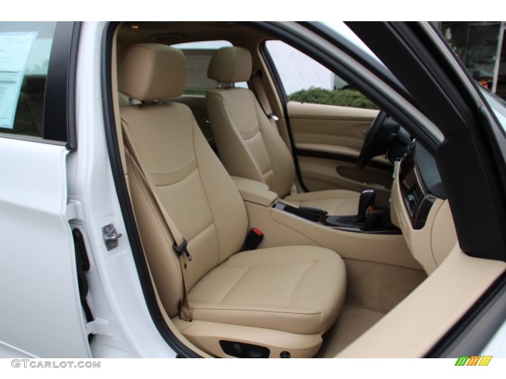 2010 3 Series 328i xDrive Sedan - Alpine White / Beige photo #28