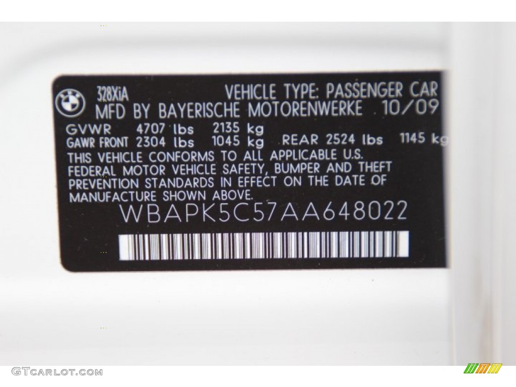 2010 3 Series 328i xDrive Sedan - Alpine White / Beige photo #33