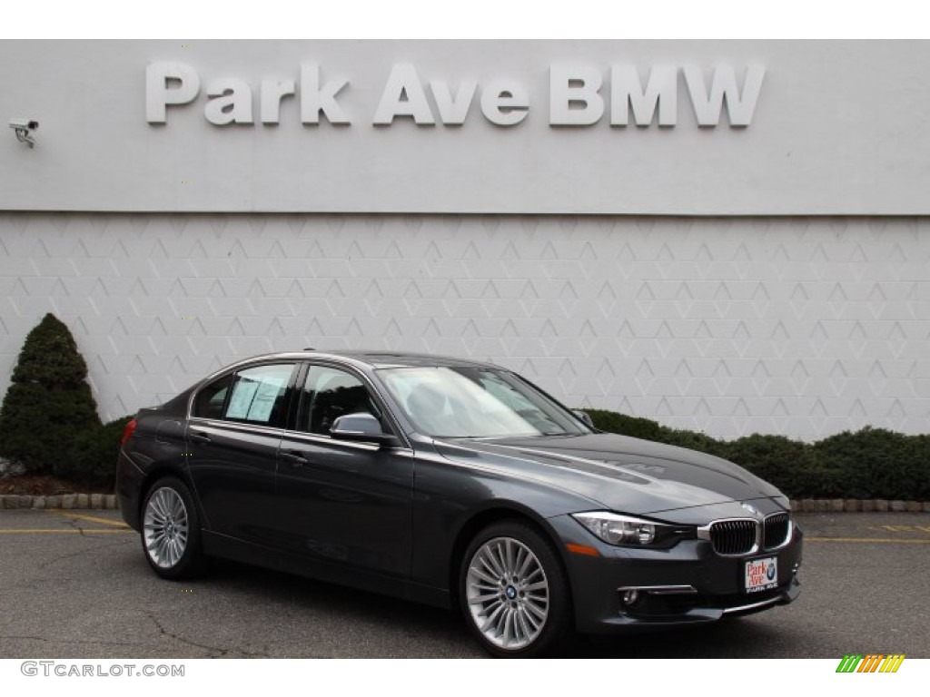 2013 3 Series 328i xDrive Sedan - Mineral Grey Metallic / Black photo #1