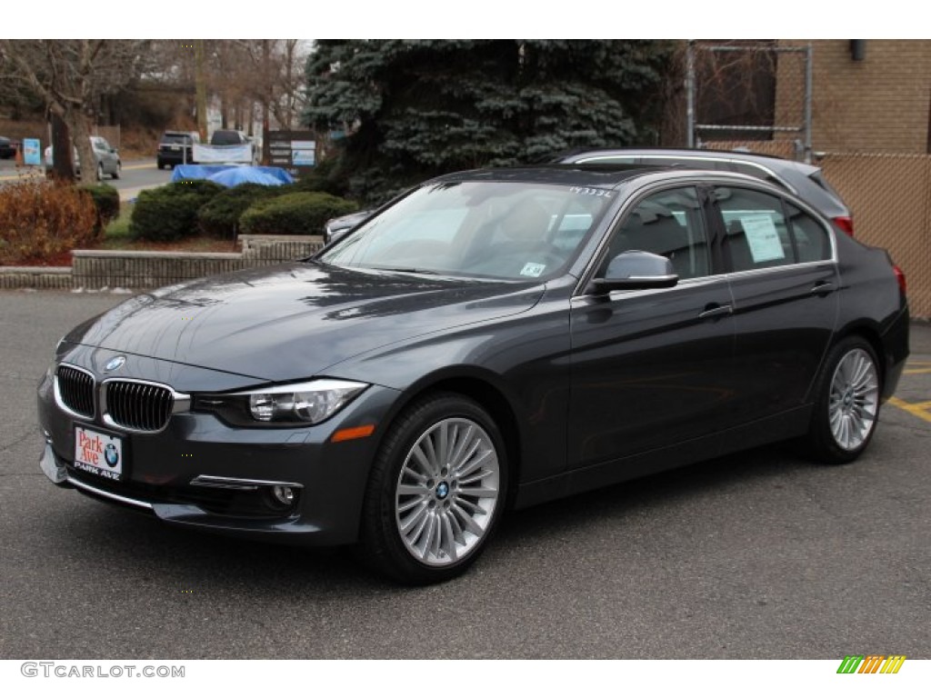 2013 3 Series 328i xDrive Sedan - Mineral Grey Metallic / Black photo #6