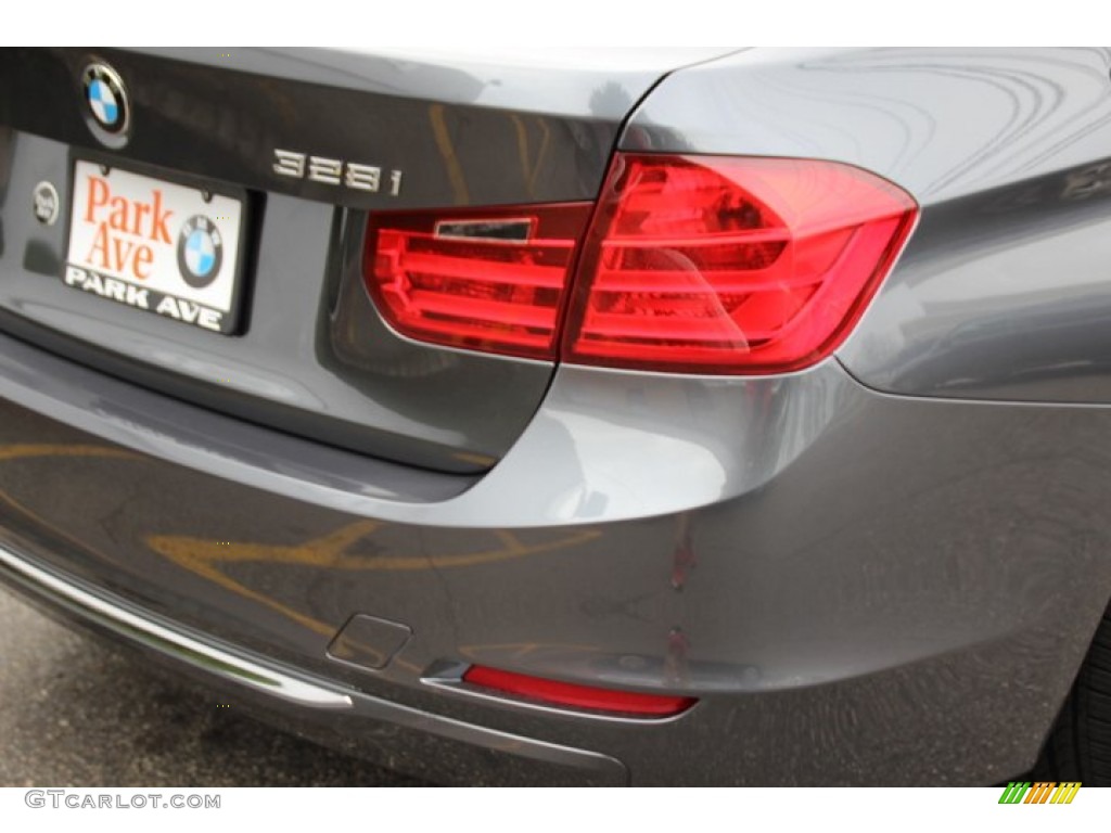 2013 3 Series 328i xDrive Sedan - Mineral Grey Metallic / Black photo #21