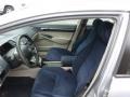 2008 Honda Civic Blue Interior Front Seat Photo