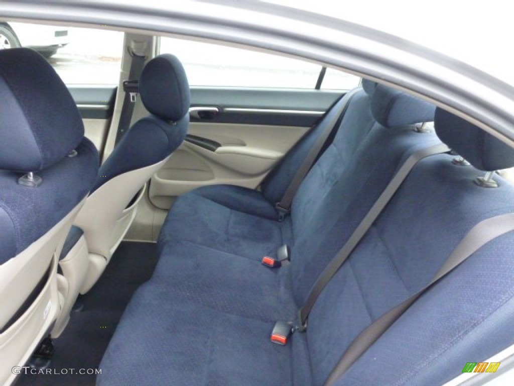 2008 Honda Civic Hybrid Sedan Rear Seat Photo #89317088